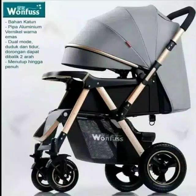 STROLLER BAYI STROLLER ANAK WONFUS CABIN PESAWAT KERETA