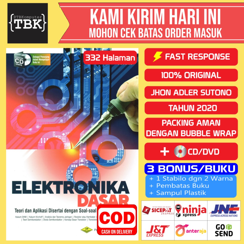 BUKU ELEKTRONIKA DASAR Shopee Indonesia