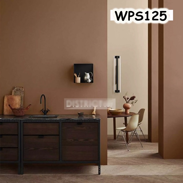 Jual Wpsbgs Wps125 Wallpaper Polos Cat Coklat Coffee Pastel Brown Mewah Elegan Wallpaper Stiker Dinding | Shopee Indonesia