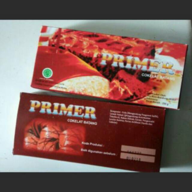 Jual Coklat Primer Cokelat Batangan 250 Gram | Shopee Indonesia