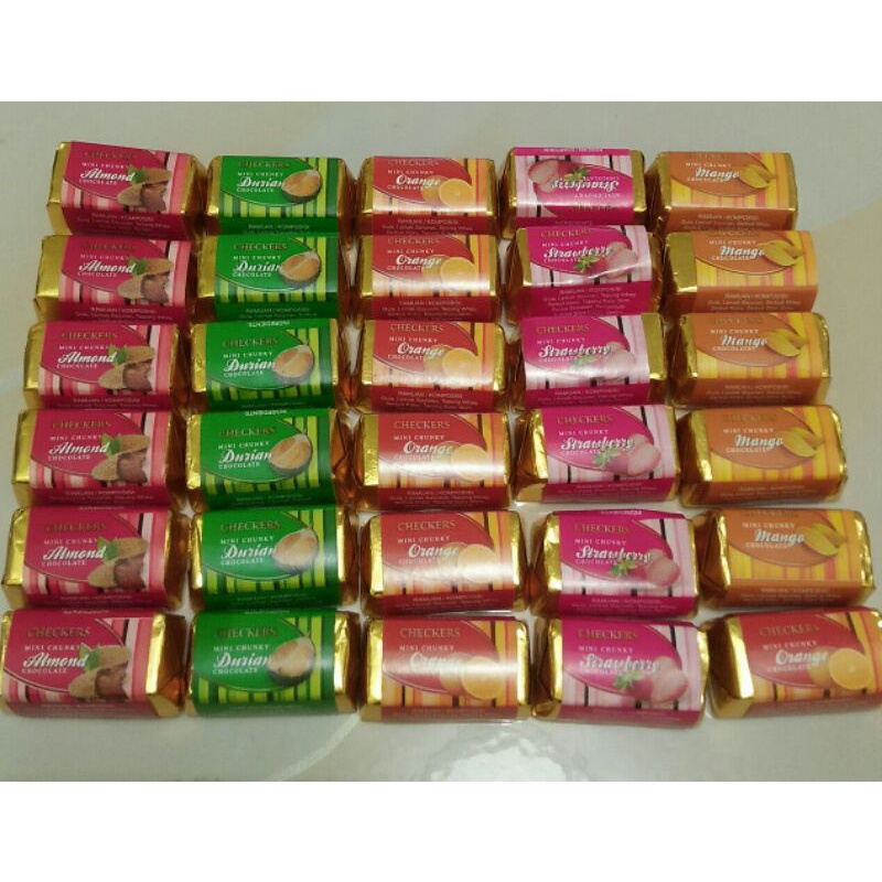 Jual Coklat Chunky Malaysia / Coklat Checkers Malaysia / Coklat Bino Malaysia | Shopee Indonesia