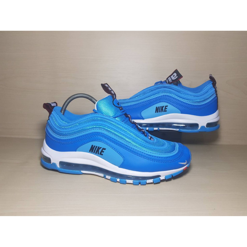 Jual Sepatu Nike Airmax Air Max 97 Blue Hero Blue White | Shopee Indonesia