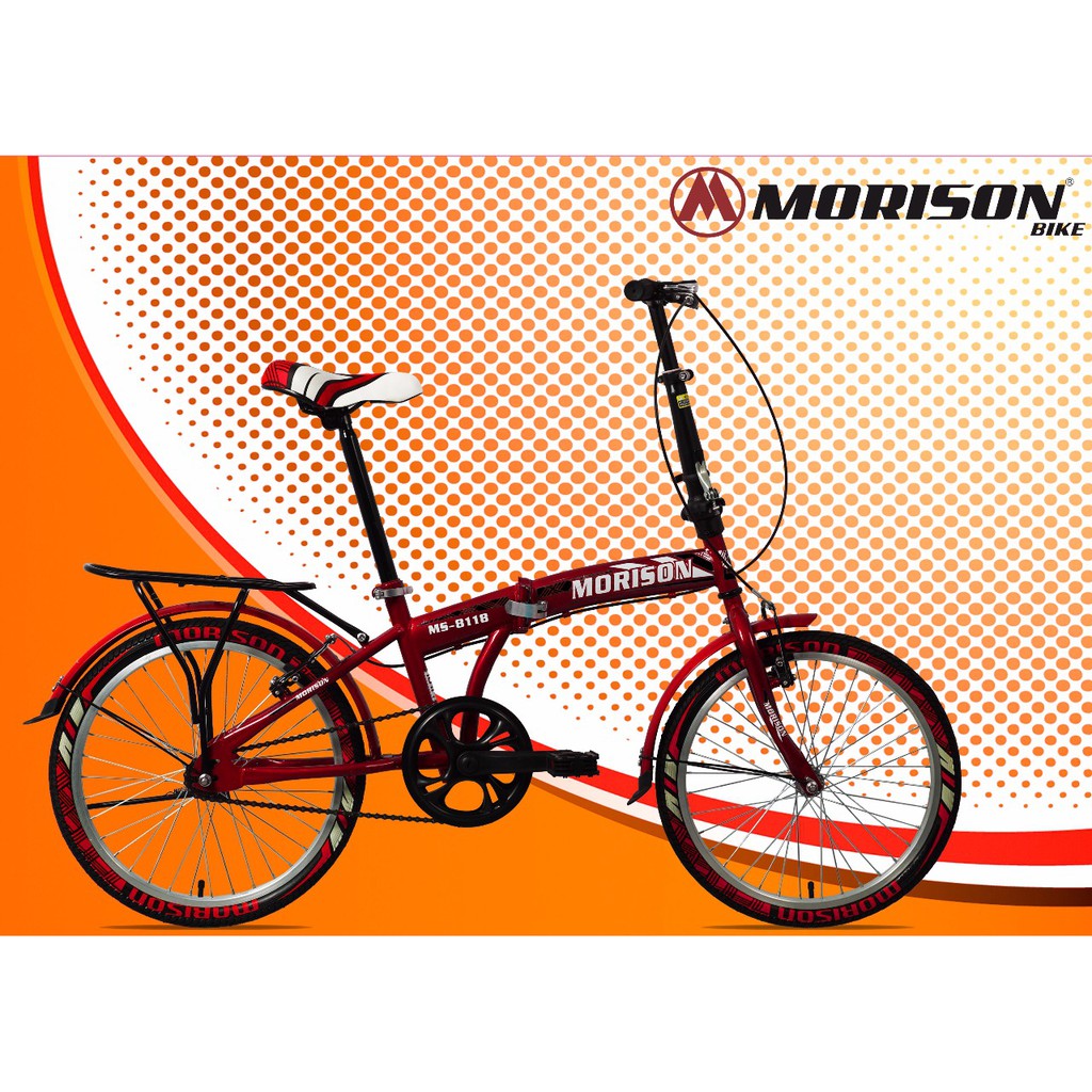 Sepeda Lipat Morison MS8118 20inch Shopee Indonesia