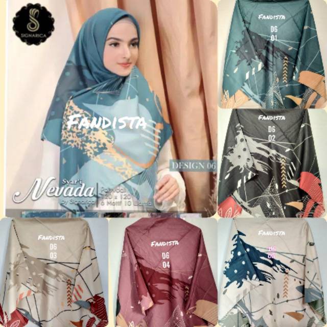 JILBAB segi empat syari jumbo 120 x 120 NEVADA by signarica, KAOS KAKI