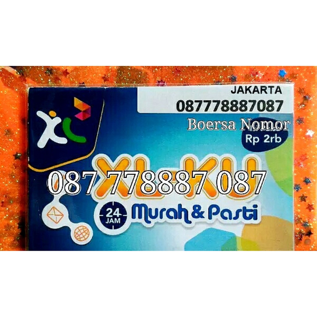 Jual Kartu XL Cantik Varian 3 angka , Nomor xl Lama , Nomor Cantik XL