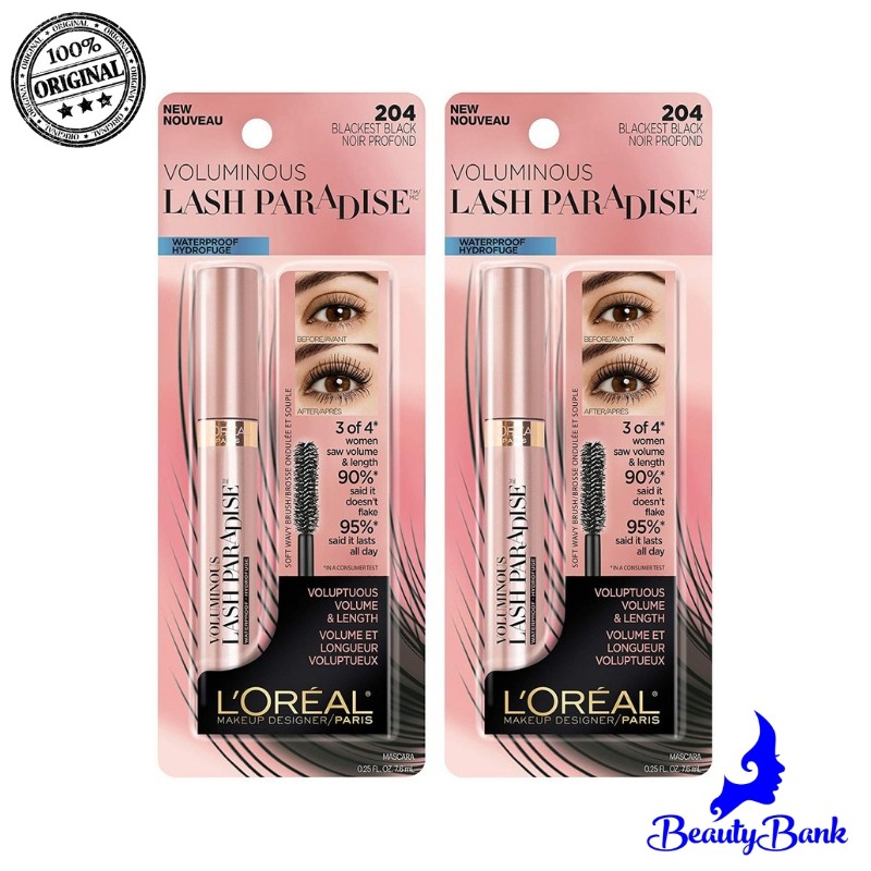 Jual Loreal Voluminous Lash Paradise Waterproof | Shopee Indonesia
