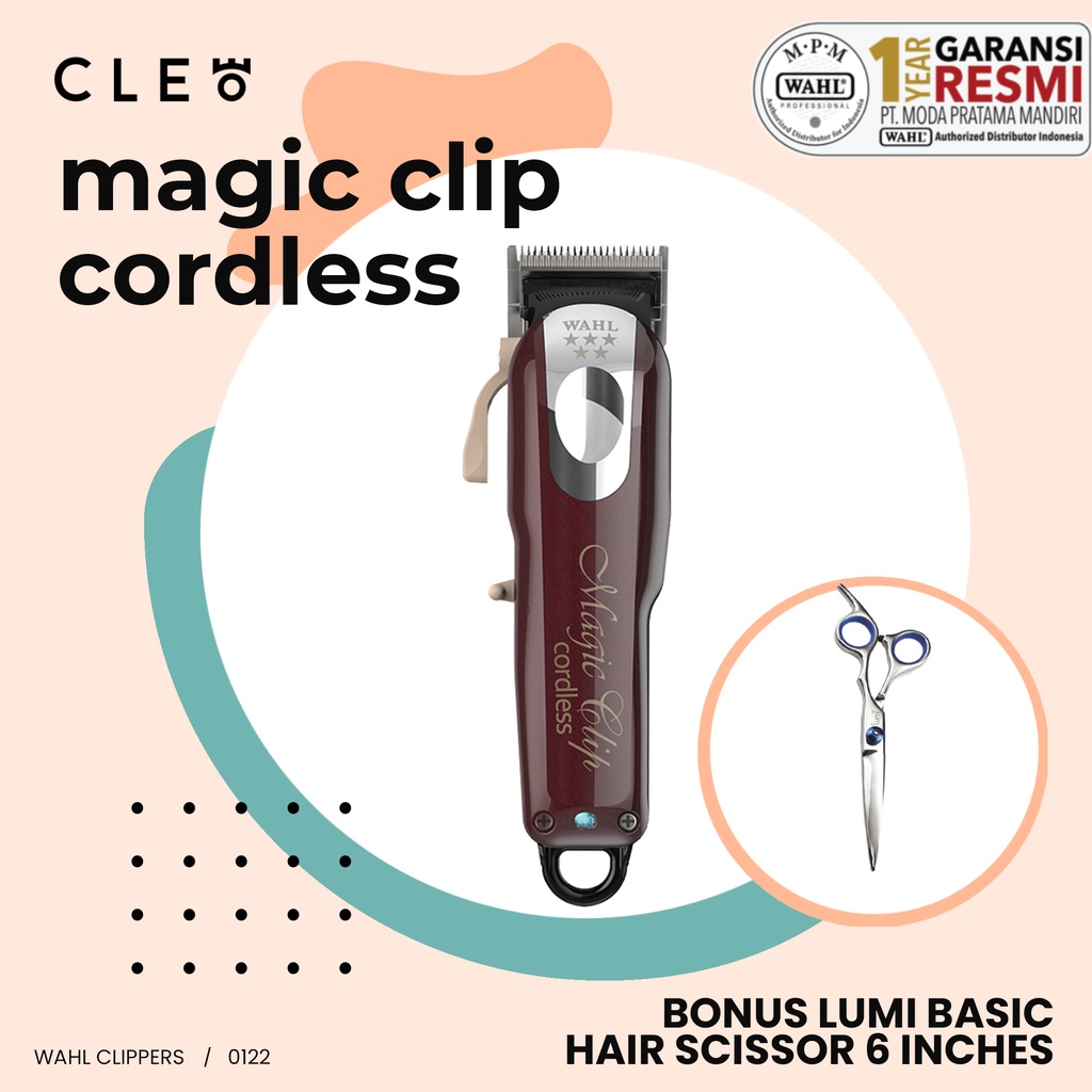 Jual Wahl Magic Clip Cordless Hair Clipper -Mesin Cukur Rambut Wireless - 100% Original | Shopee Indonesia