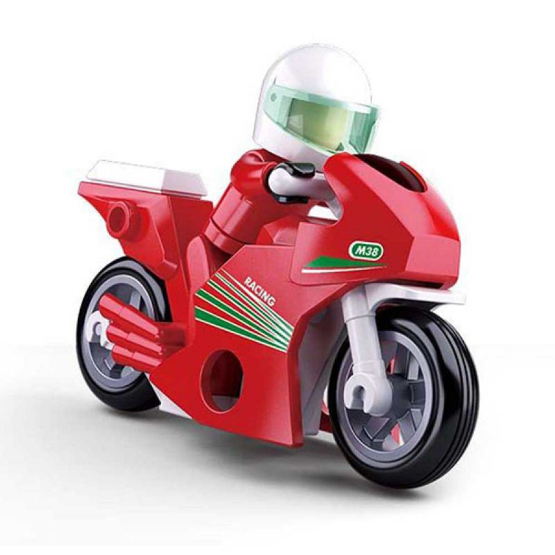 Jual Lego Motor Balap - Brick Town Racing Motorcycle M38 B0717A - Brick Motor Balap | Shopee Indonesia