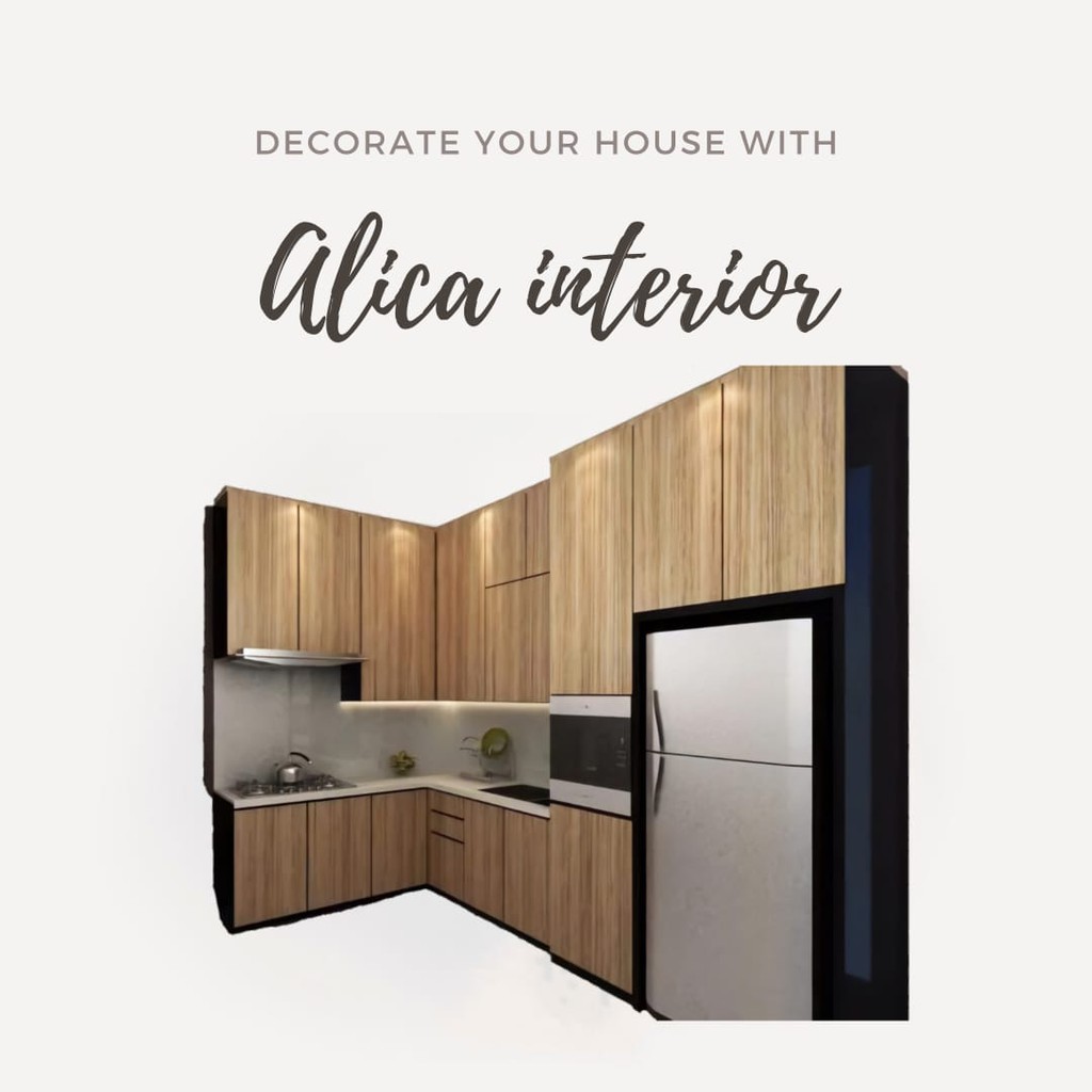 PVC Rak Dapur PVC LEMARI DAPUR / KITCHEN SET Kitchenset PVC Shopee