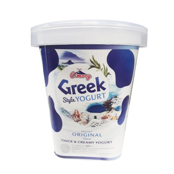 Jual CIMORY YOGURT GREEK ORIGINAL 400 ML Shopee Indonesia