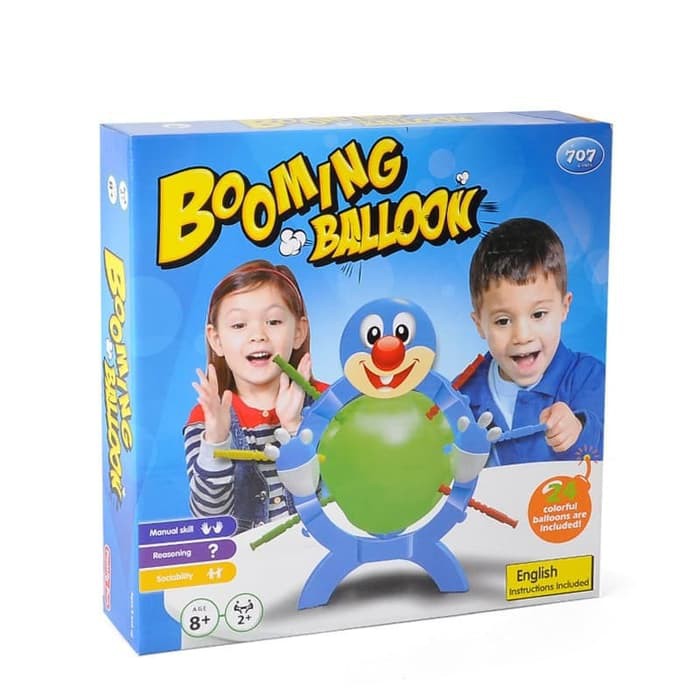 Mainan Anak Family Fun Game Booming Balloon Permainan