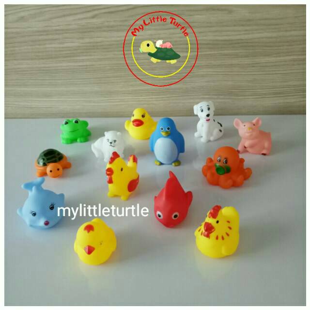 Jual Mainan Karet / Mainan Mandi / Mainan Bayi | Shopee Indonesia