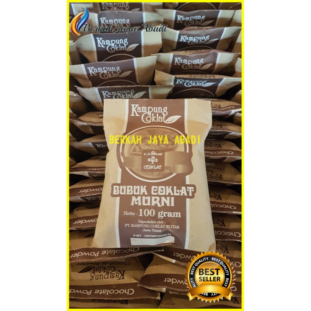 Coklat Bubuk Original Kampung Coklat Blitar Shopee Indonesia