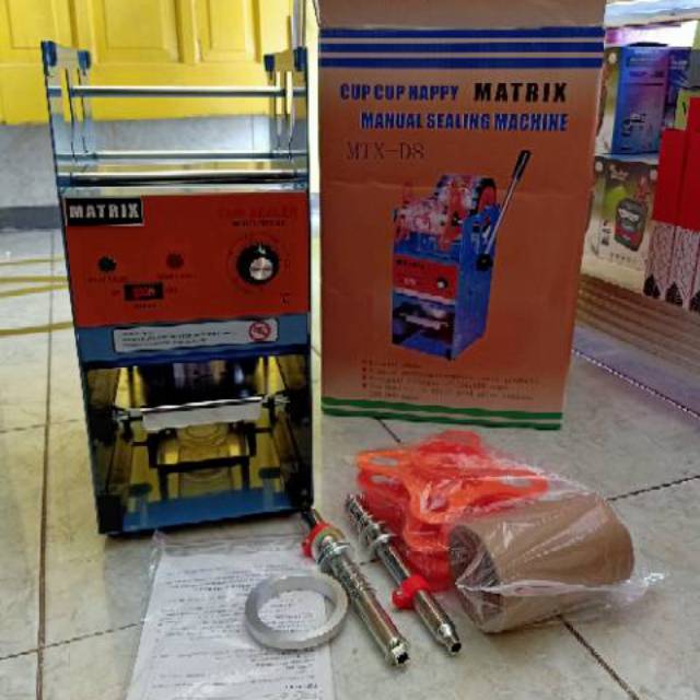 Top Mesin Cup Sealer Press Plastik Gelas Eton Matrix EtD8 Murah Awet Shopee Indonesia