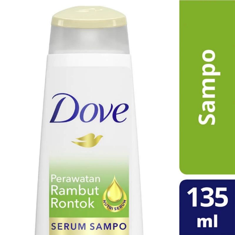 Jual DOVE Shampoo Perawatan Rambut Rontok 135ml Shopee Indonesia
