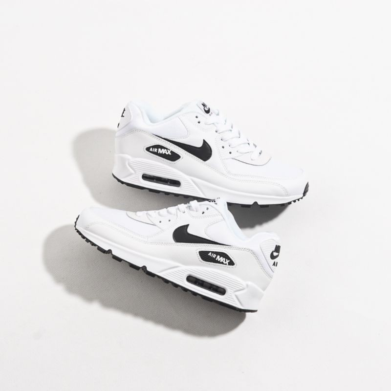 Jual Nike Air Max 90 Essential White Black | Shopee Indonesia