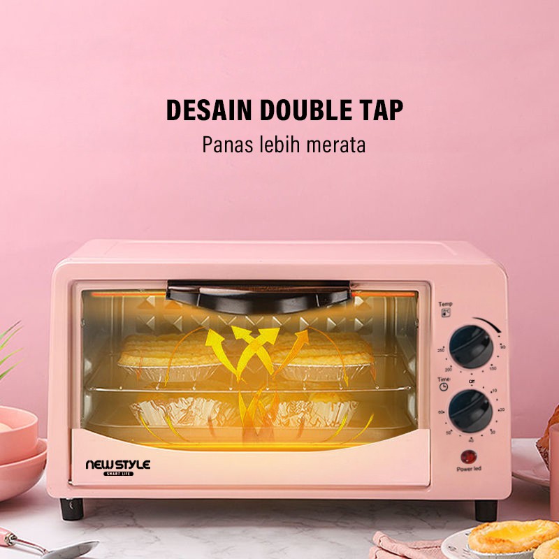 Newstyle Oven Listrik Panggang Daging/Kue Bolu /bbq Double Tube 2