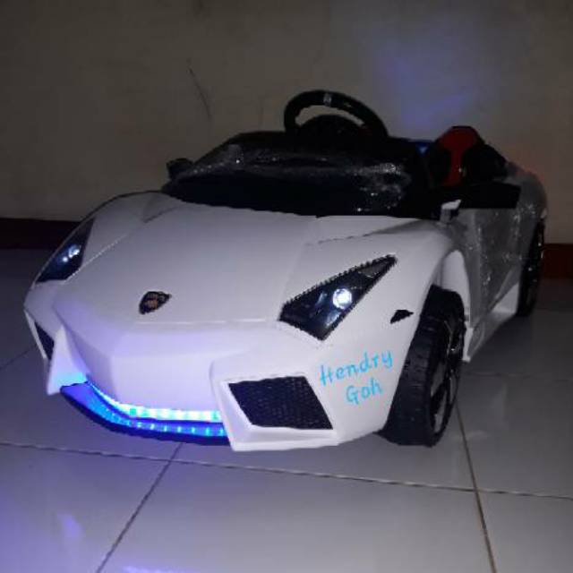 Jual Mainan Mobil Aki Lamborghini Lambrado M6869 Pmb | Shopee Indonesia