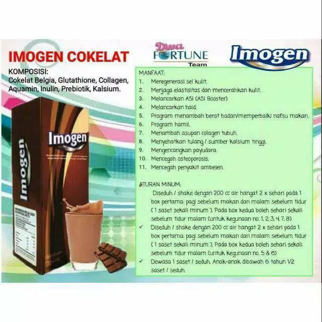 Jual Imogen Coklat ( Penambah Berat Badan ) | Shopee Indonesia