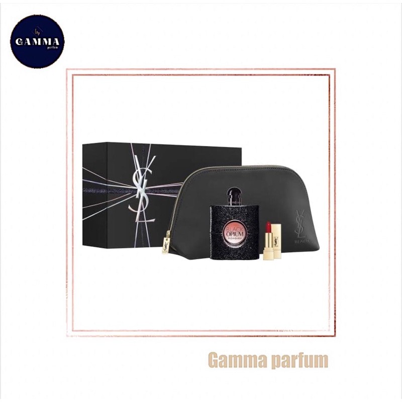 Jual Yves Saint Laurent Ysl Black Opium Gift Set Parfum | Shopee Indonesia