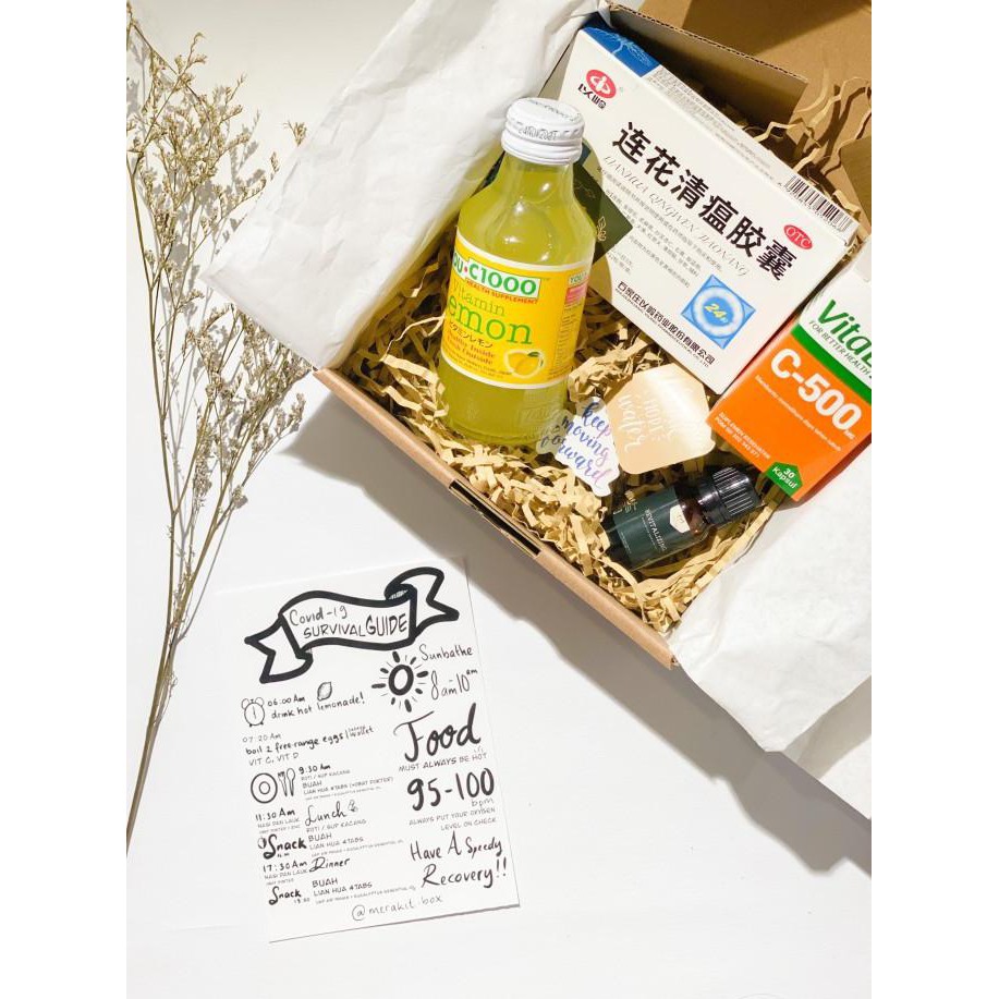 Hampers Covid19 Covid 19 // Parsel Parcel Pasien Vitamin
