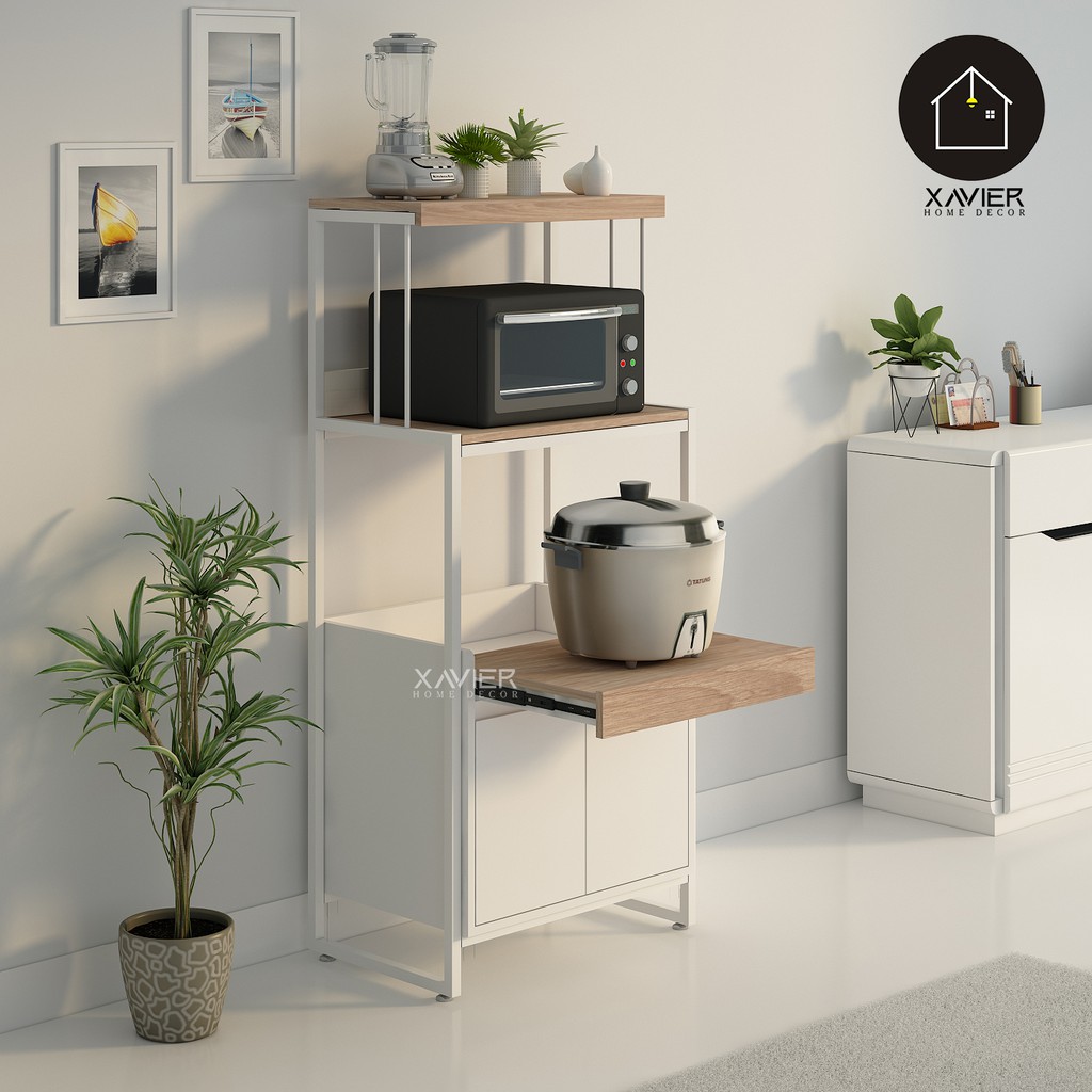Xavier Home Decor CHARLIE / Rak Dapur Serbaguna / Rak