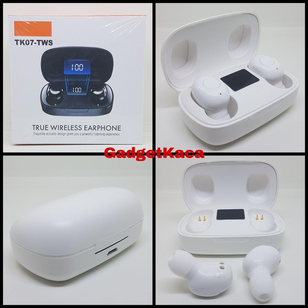 Headset Bluetooth Wireless TK07TWS True Wireless Earphone