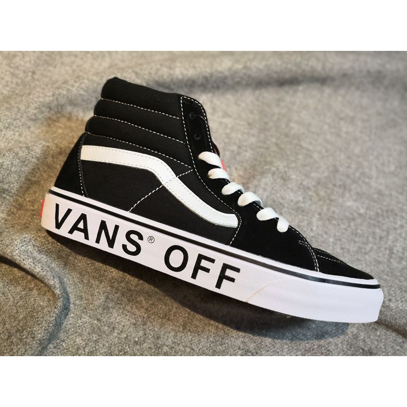 Sepatu Vans Off The Wall Warna Hitam Polos Ide Perpaduan Warna