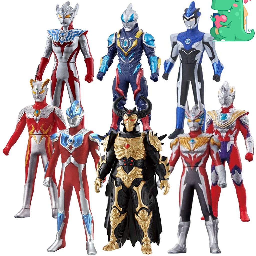 Jual Figure Ultraman 23CM Zero Ultraman Orb Ultraman Rosso Ultramen