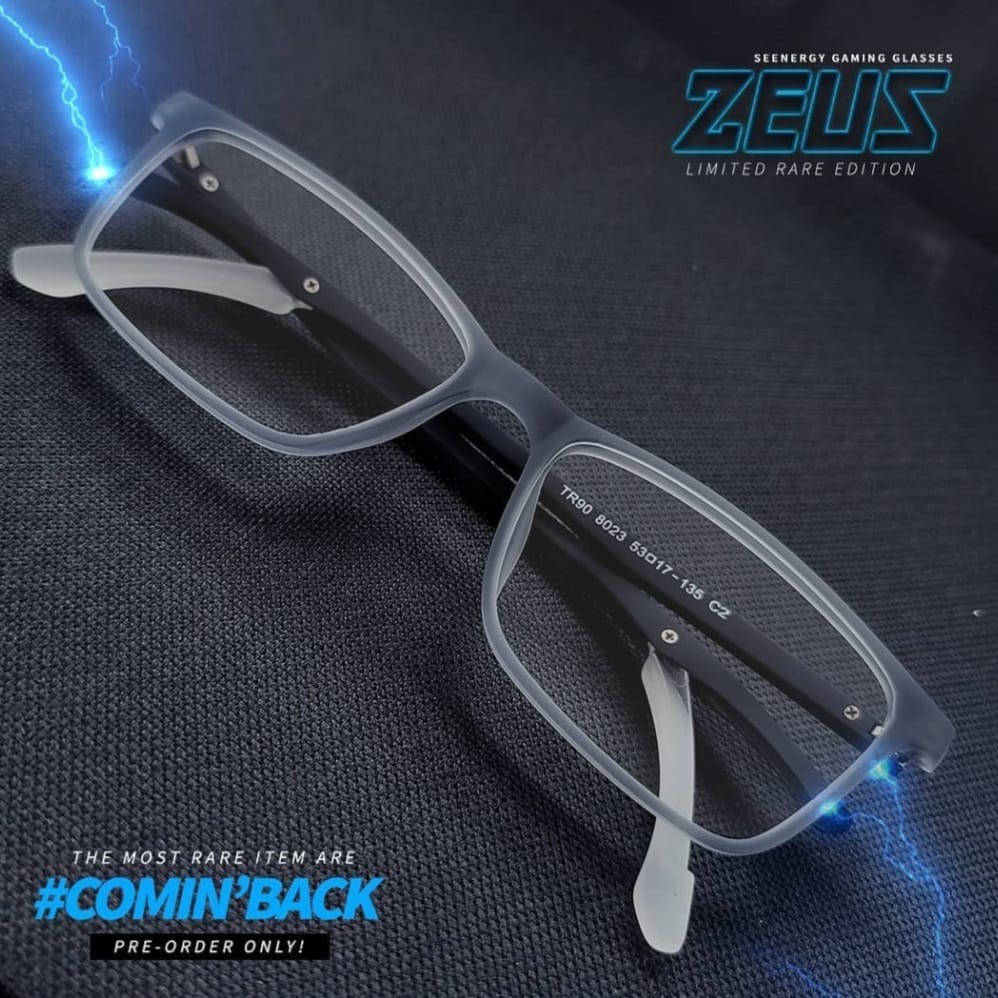 KACAMATA GAMING SEENERGY ZEUS MYTHICAL GREY Shopee Indonesia