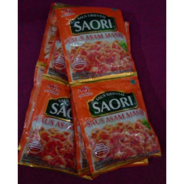 Saori asam manis / saos asam manis Shopee Indonesia