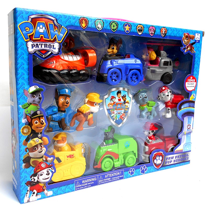 Jual Figure Paw Patrol Pup Buddies 8026-1 - Kado Mainan Anak Cowok | Shopee Indonesia