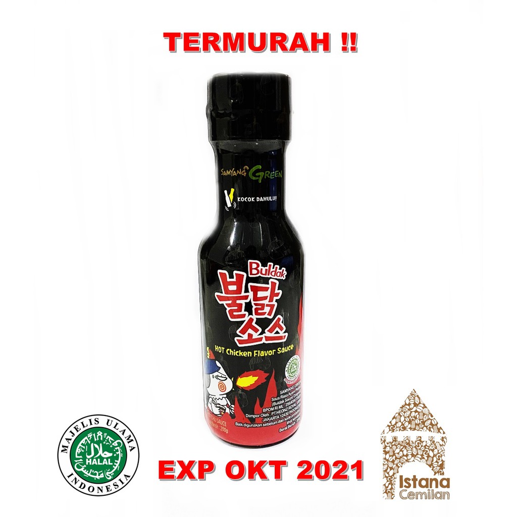 Samyang Buldak Hot Chicken Flavour Sauce Pedas 200 ML HALAL Shopee