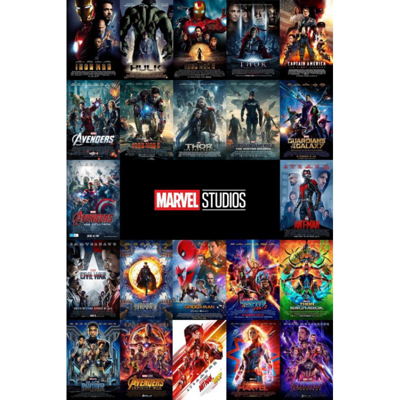 Jual Koleksi Film Avengers Marvel 10 Movie + Bonus 2 Movie Indonesia|Shopee Indonesia
