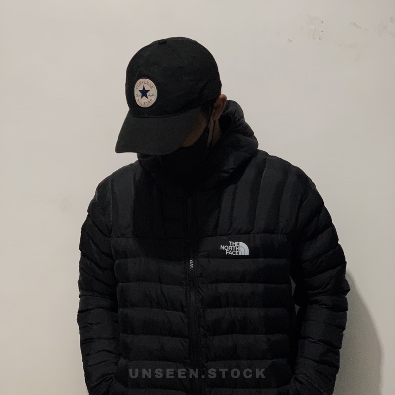 Jual The North Face Puffer 'Windbreaker' Jacket - Black Tnf | Shopee Indonesia