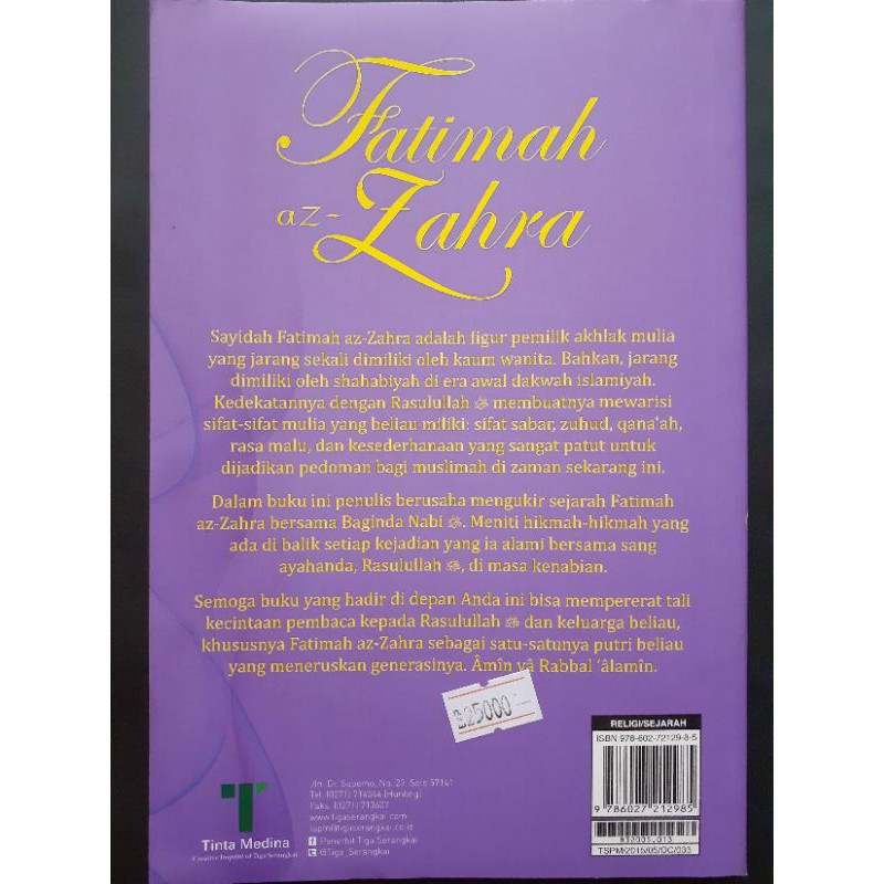 Fatimah Az Zahra - Siti ZS | Shopee Indonesia