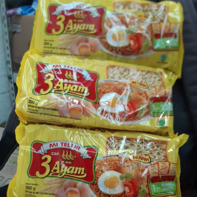 Mie telur cap 3 ayam Shopee Indonesia