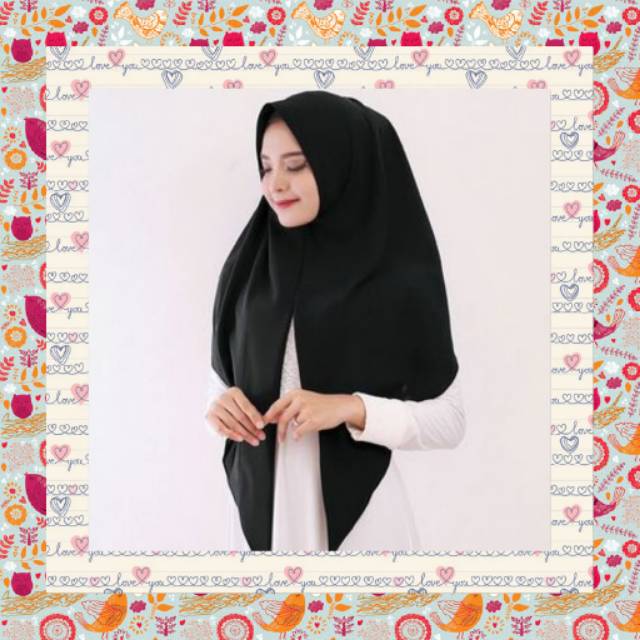 Jual SEGITIGA INSTAN SEGITIGA INSTAN JUMBO HIJAB INSTAN JILBAB
