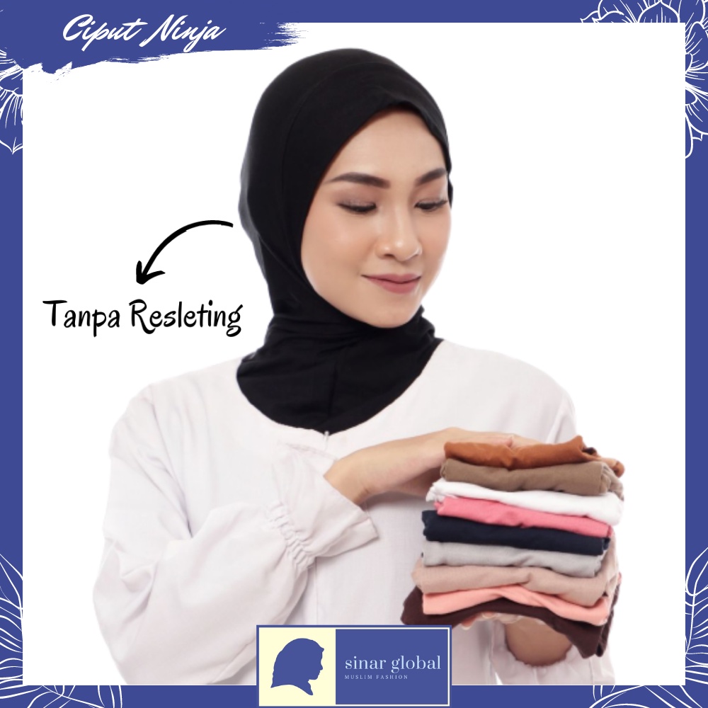[BISA COD] CIPUT NINJA ANTEM / INNER JILBAB / DALEMAN KERUDUNG / INNER