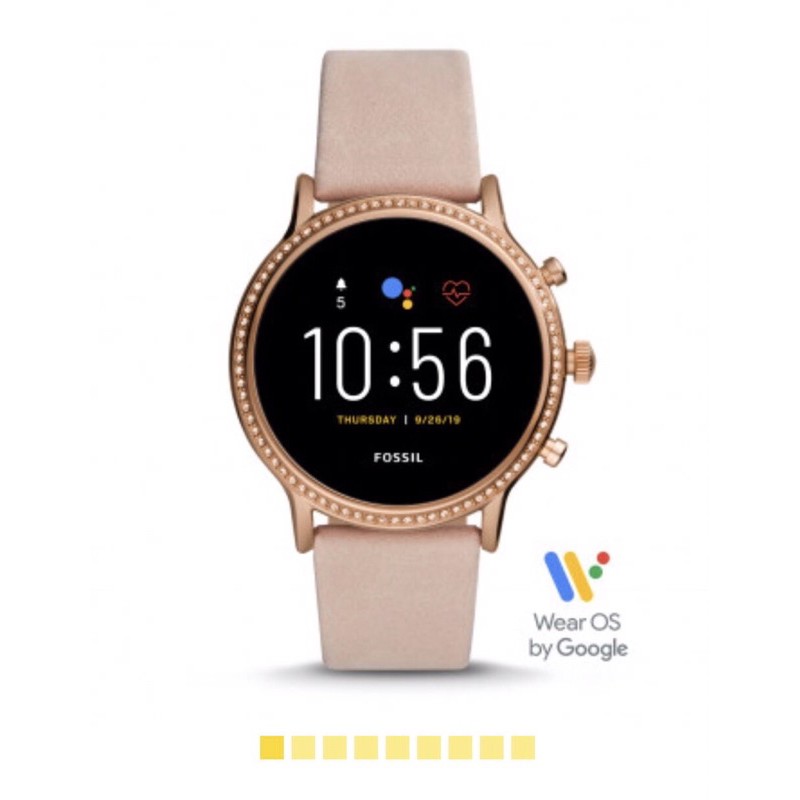 Jual Smartwatch Fossil Gen 5 Julianna Hr Blush Leather Ftw6054 - Jam Tangan Wanita Original | Shopee Indonesia