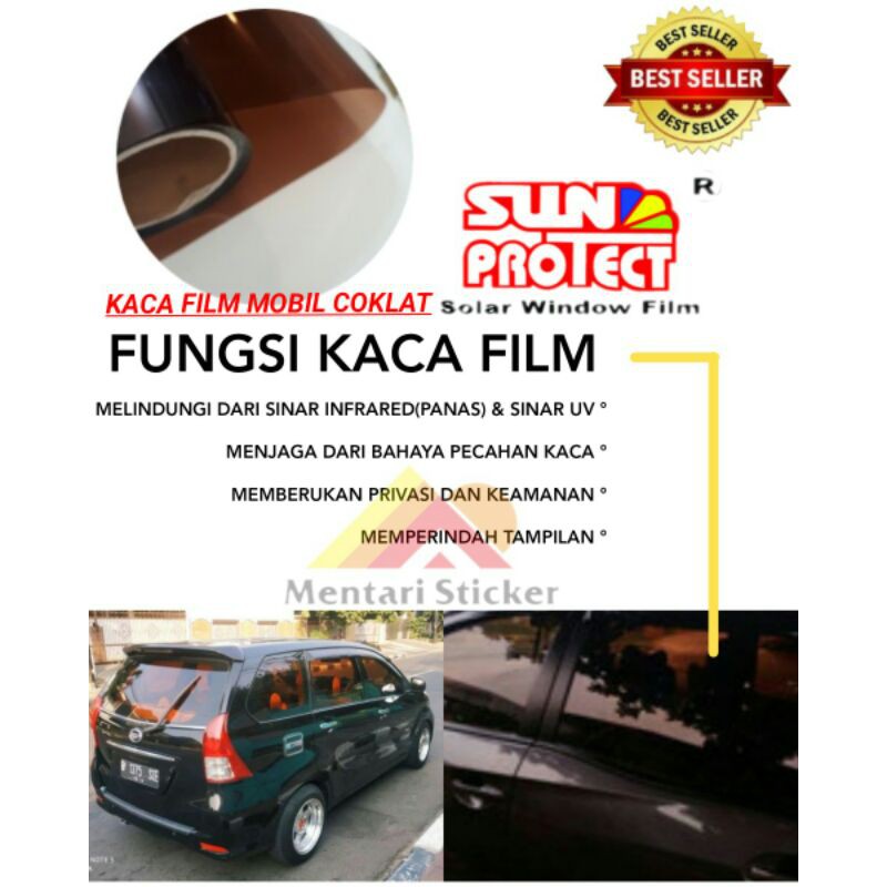 Jual Kaca Film Mobil Brown/Kaca Film Riben Coklat | Shopee Indonesia