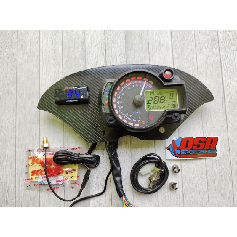 Termurah Speedo speedometer koso rx2n lcd 7 warna PNP NINJA R RR SSR