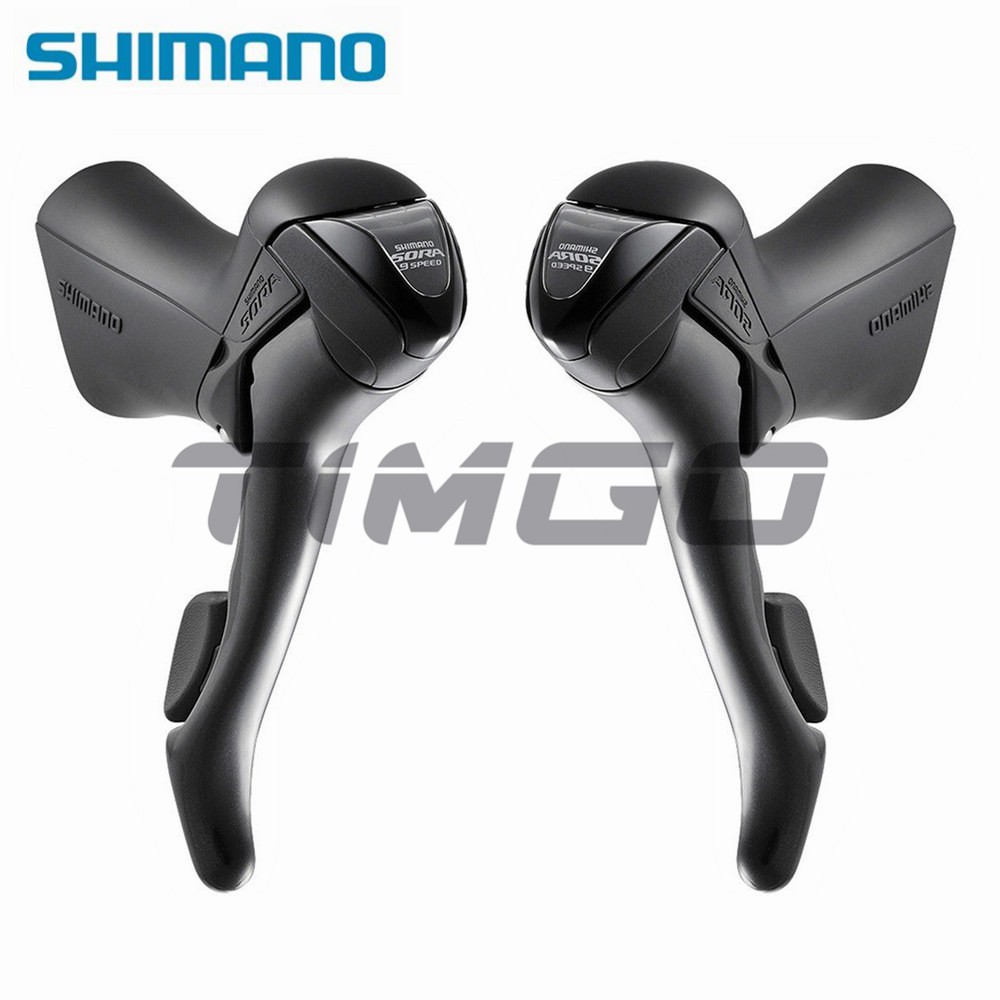 Jual Shimano Sora St-3500 Tuas Rem Sepeda Balap 2X9 Kecepatan Sti Dengan Kabel | Shopee Indonesia
