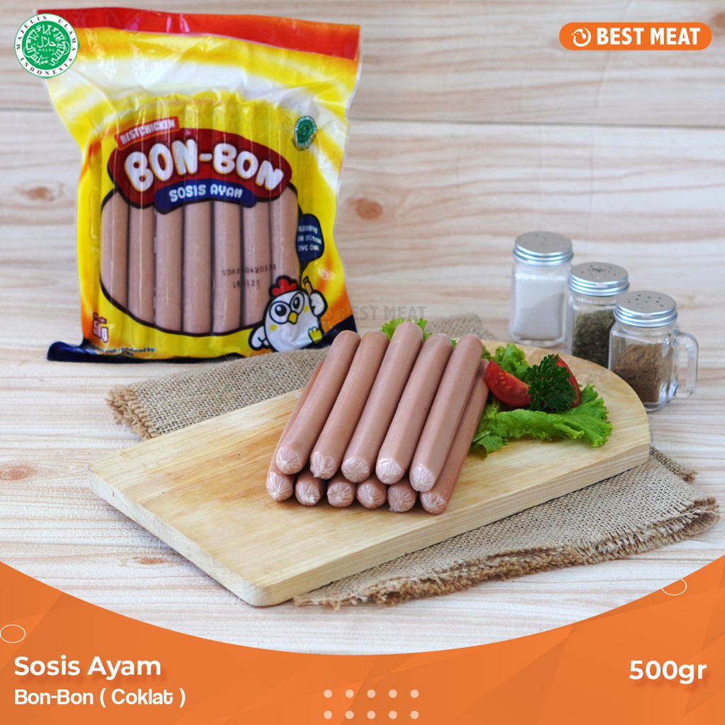 Jual Sosis Bonbon Coklat 500Gr | Shopee Indonesia