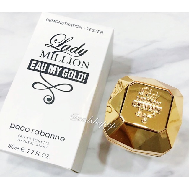 Jual Paco Rabanne Lady Million Eau My Gold Edt 80Ml Original Tester | Shopee Indonesia