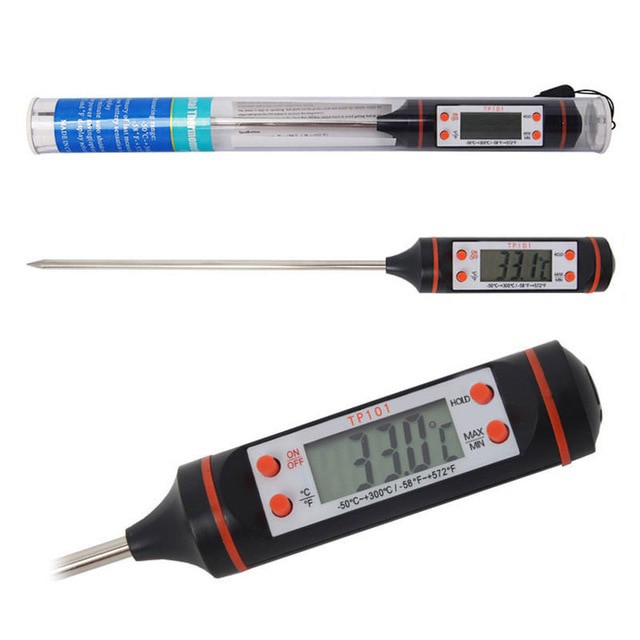 Termometer Masak TP101 BBQ, Barbeque, kopi, susu, air Cooking Digital Thermometer tp101