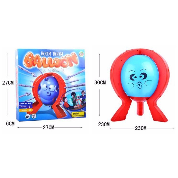 BOOOM BOOM BALOON FAMILY GAME BOARD GAME / PERMAINAN