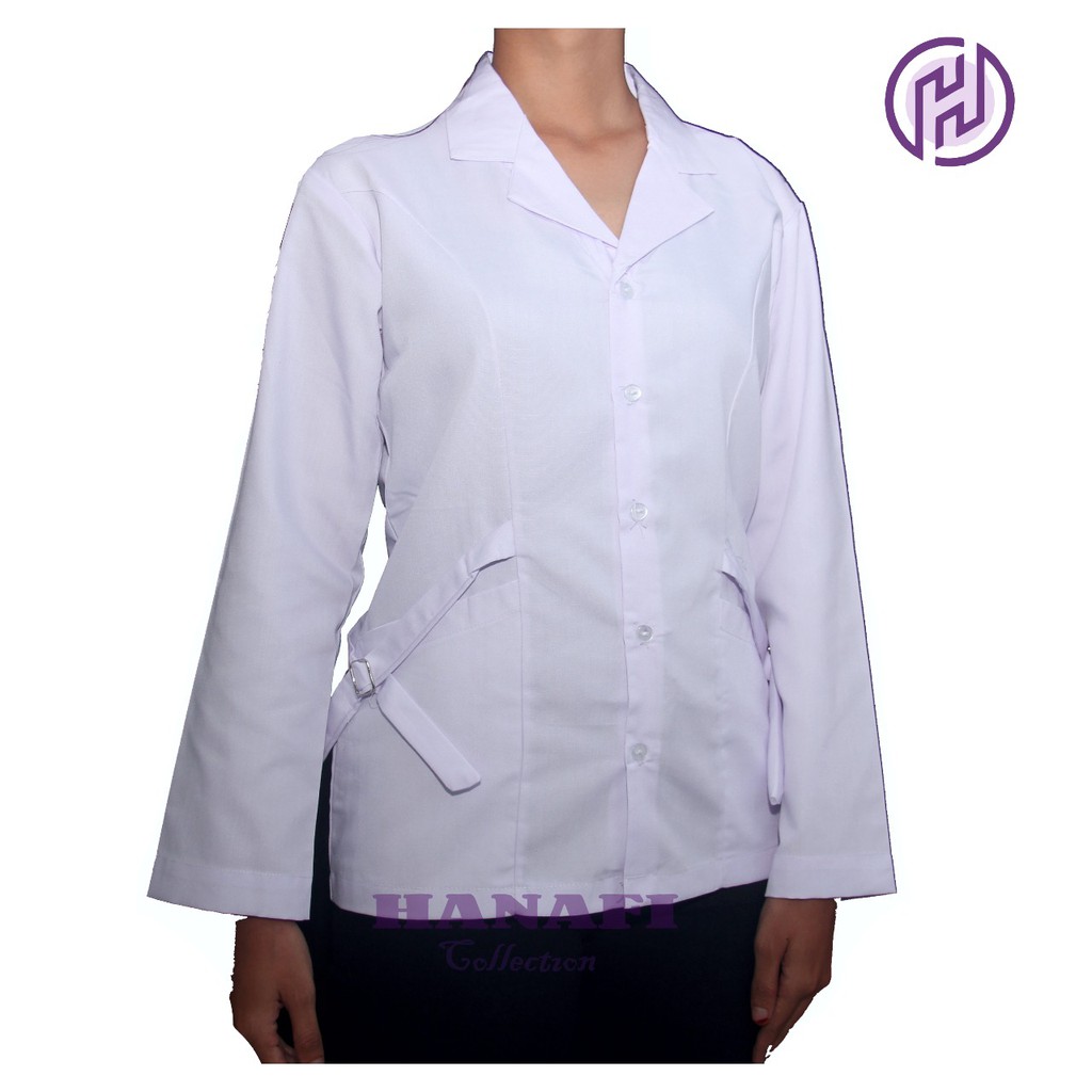 Jual Baju PNS Atasan Putih Wanita Perawat Suster