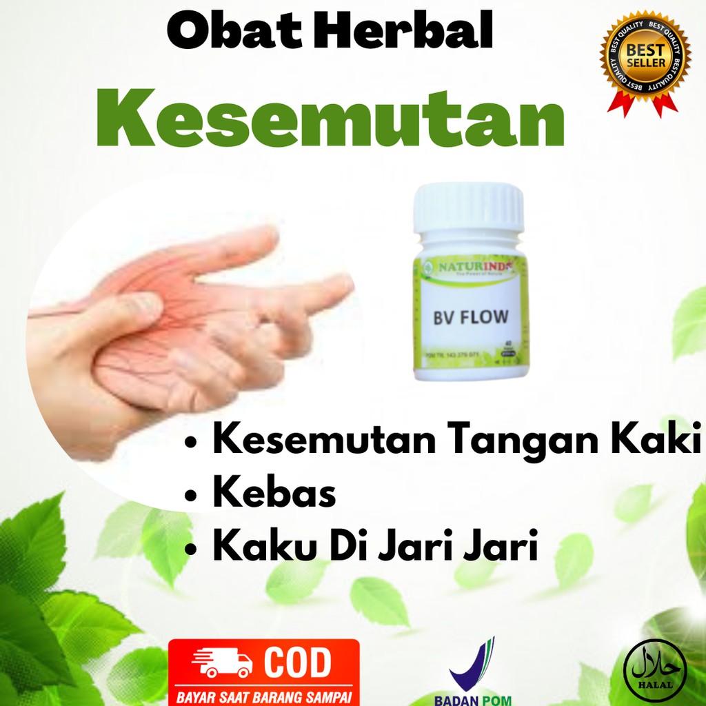 Jual Obat Kesemutan Kebas Tangan Dan Kaki Kram Nyeri Tulang Ujung Jari Kaki  Tangan Herbal Terlaris BPOM Indonesia|Shopee Indonesia
