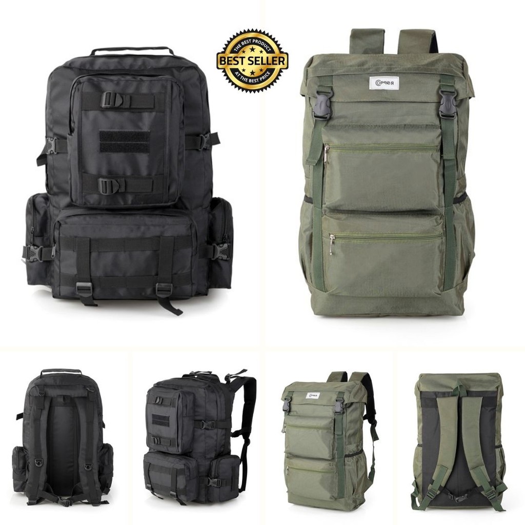 TAS SIAGA BENCANA BACKPACK TAS RANSEL BESAR KAPASITAS 40 L ANTI JEBOL